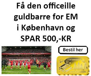 Guldbarre fra EM København (-50%)
