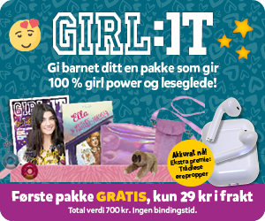 GIRL-IT prøvepakke kun kr 29 (total verdi 700 kr)