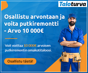 Voita putkiremontti omakotitaloosi (arvo jopa 10 000 €!)