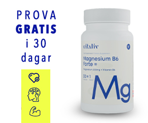 Magnesium B6 Forte gratis i 30 dagar