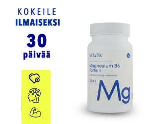 Kokeile Magnesium B6 Forte ilmaiseksi 30 päivää