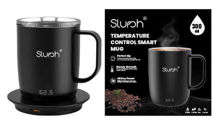 Temprature Controlled Smart Mug by Slursh CPA - India